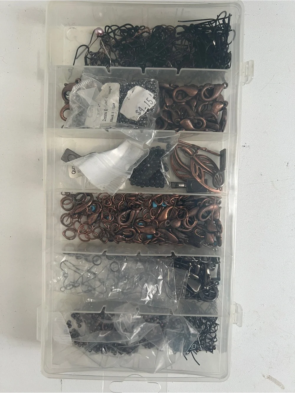 Copper and  Gunmetal Jewelry Findings Mix Bracelets